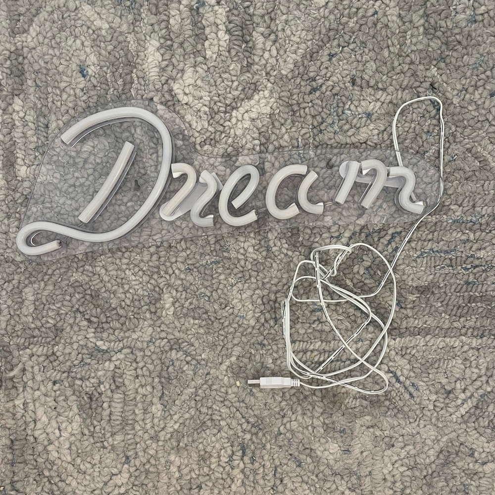 LED “dream” light room decor